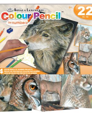 Wild Life – Colour Pencil by Number