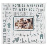 Family Typography scrapbook album