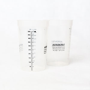 Measure and mix container