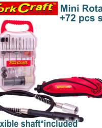 Mini Rotary Tool Set – 72 Piece