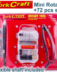 Mini Rotary Tool Set – 72 Piece