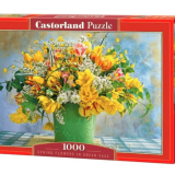 Puzzle - Spring Flowers in Green Vase (1000pce)
