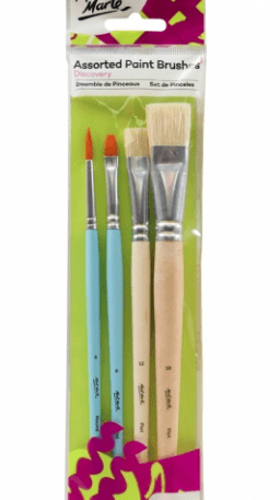 Discovery Brush Set 043 (4 PC) Mont Marte