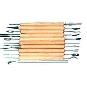 Clay Tool Set with Zip Bag 11 PC