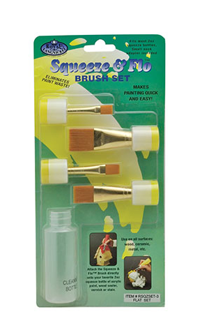 Squeeze and Flo Brush Set 5 PC