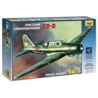 SU-2 Soviet Bomber 1/48 Plastic Model Kit – ZVEZDA