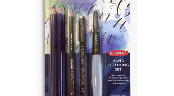 Derwent Hand Lettering set