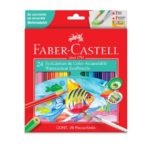 24 Piece Set of Faber Castell Watercolour Pencils