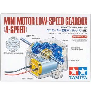Mini Motor Low-Speed Gearbox Tamiya