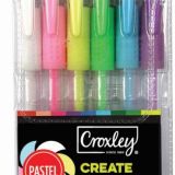 Pastel gel pens by Croxley