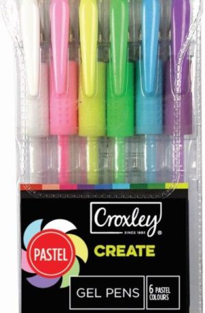 Pastel gel pens by Croxley