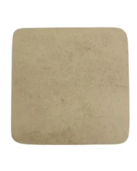 Wooden Square Filleted Coaster – 3mm