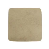 Wooden Square Filleted Coaster - 3mm