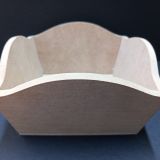 MDF Wooden nut bowl