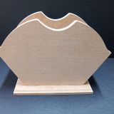 MDF Wooden coaster holder for round and Hexagonal coasters
