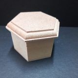 MDF wooden Hexagonal trinket box