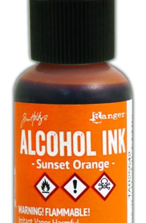 Alcohol Ink Sunset Orange 14ml by Ranger