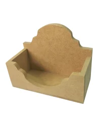 Wooden Business Card Holder – Gabled