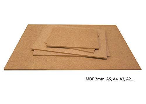 Curtisward Wooden MDF Drawing Board A3 297 x 420mm Arts & Craft Drawing Board