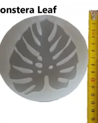 Monstera Leaf Coaster – Silicone Mould