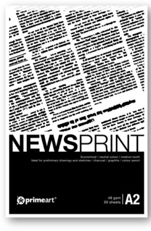 Newsprint Pad A2 Prime Art