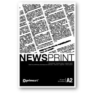 Newsprint Pad A2 Prime Art