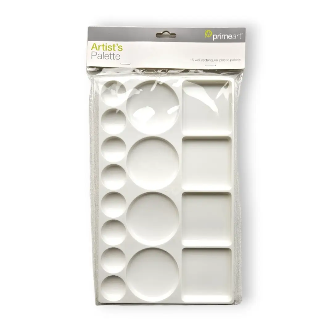 Palette - 16 Well Rectangular Plastic
