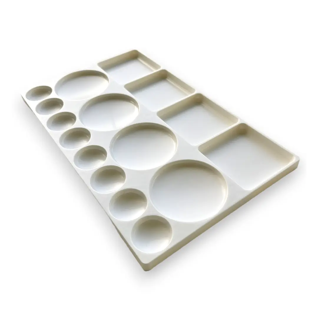 Palette - 16 Well Rectangular Plastic