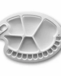 Plastic Palette 17 Well Kidney Plastic