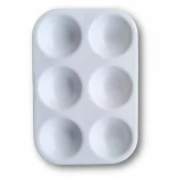 Plastic Palette 6 Well Small