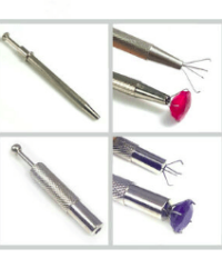 Tweezers Gem Grip 4 Prong