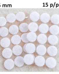 Hook & Loop Dots Self-Adhesive 16mm – White