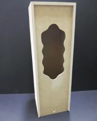 Wine Box With Sliding Lid
