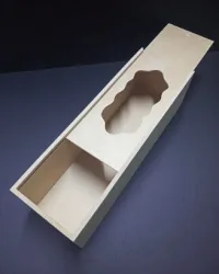 Wine Box With Sliding Lid