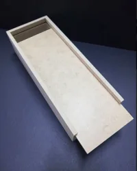 Pencil Box With Sliding Lid