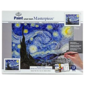 Starry night paint your own masterpiece