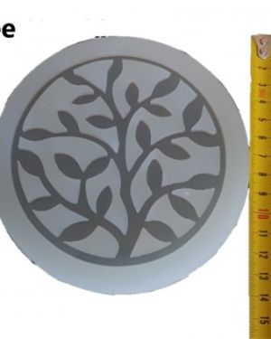 Tree Coaster (110 x 100 x 5mm)- Silicone Mould