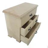 Wooden Jewellery Box - 3 Drawers