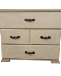 Wooden Jewellery Box – 3 Drawers