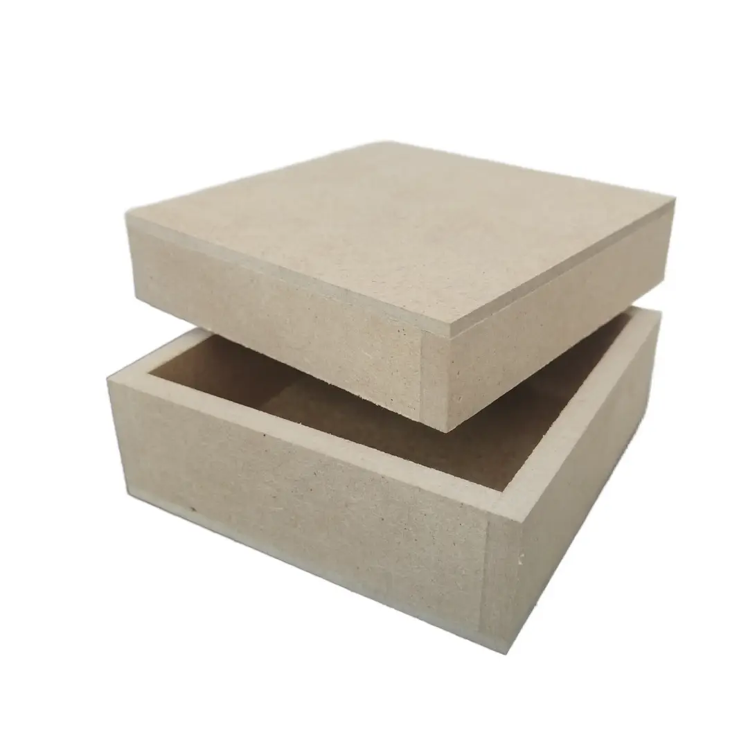 Wooden Keepsake Mosaic Box - Square