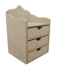 Wooden Mini Chest – Vintage