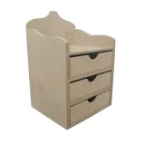 Wooden Mini Chest - Vintage