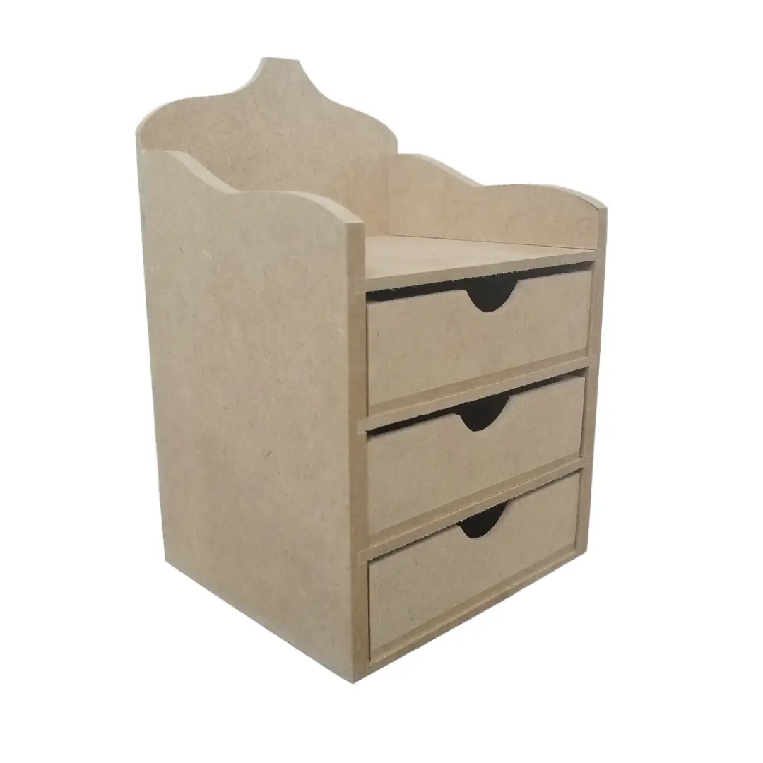 Wooden Mini Chest - Vintage