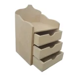 Wooden Mini Chest - Vintage