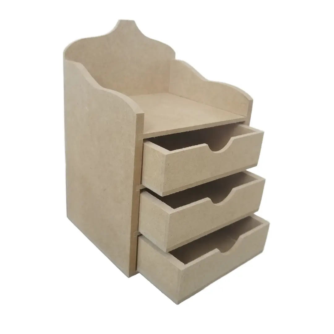 Wooden Mini Chest - Vintage