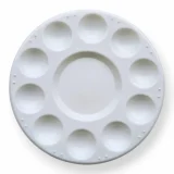 Plastic Palette 10 Well Round