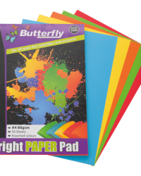 Bright Paper Pad – Butterfly