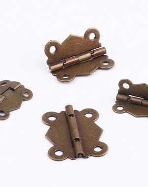Antique bronze butterfly hinge