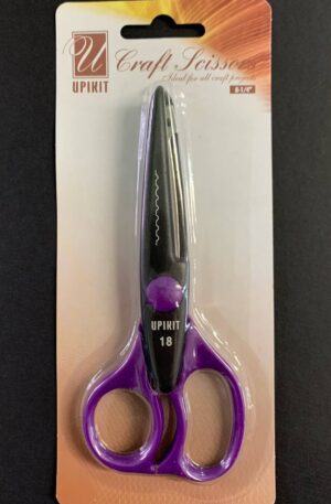 Craft Scissors #18 flat zig zag pattern by Upikit