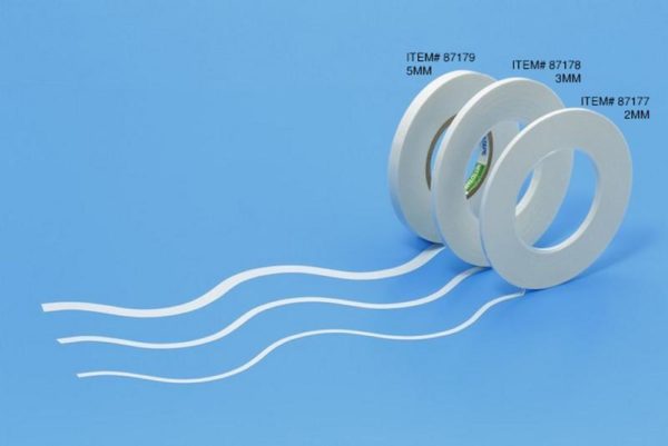 Tamiya masking tape used to create curves